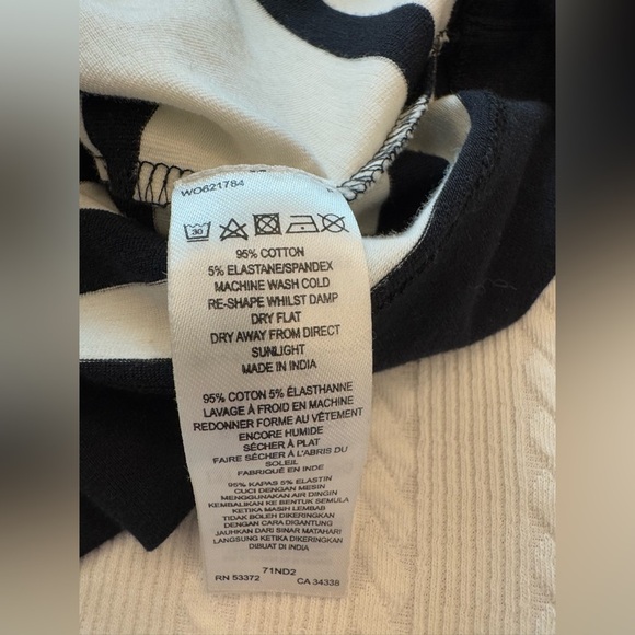 French Connection Jag Stripe Dress 0 - Picture 10 of 10